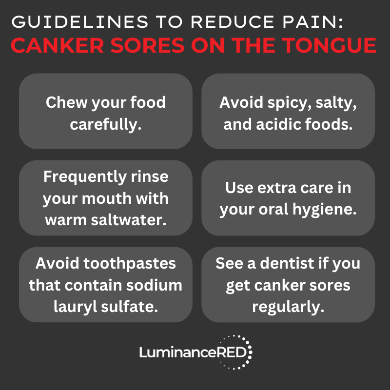 Infographic: How to Treat Canker Sores on Your Tongue