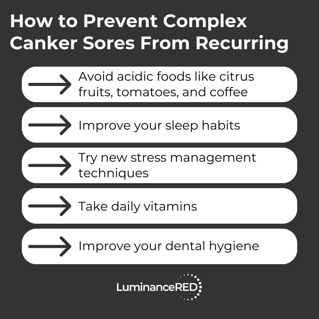 Infographic: Complex Canker Sores: What They Are and How to Treat Them