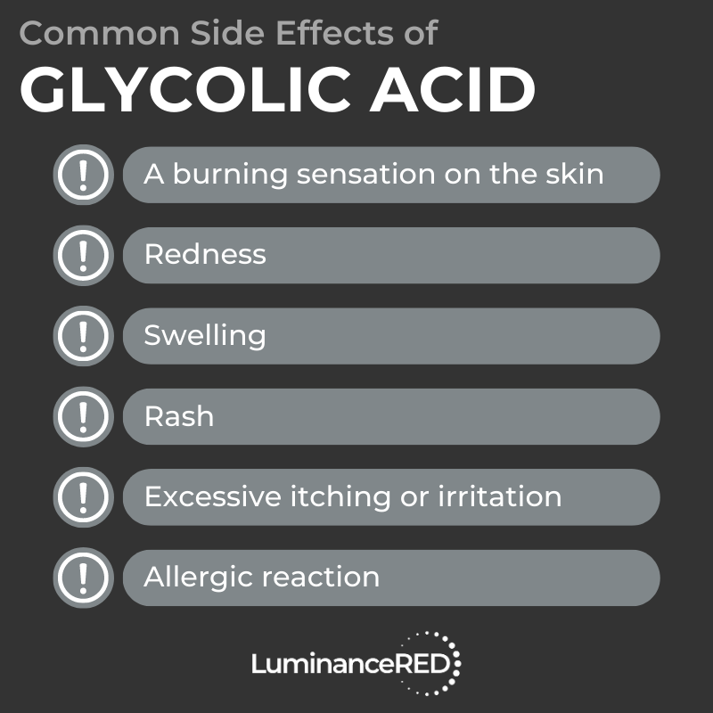 Infographic: What’s the Connection Between Glycolic Acid and LED Light Therapy?