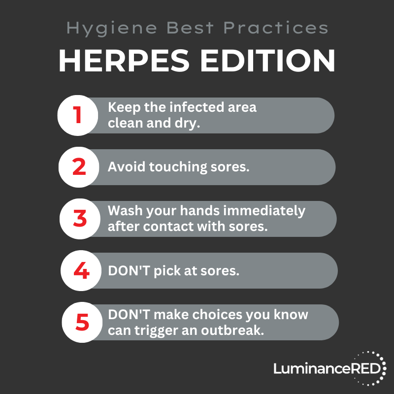 Infographic: Living With Genital Herpes